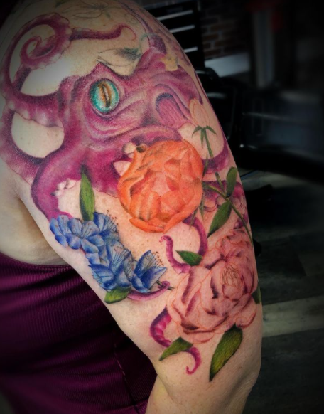 Check out this Teddy tattoo done at Lady Octopus Tattoos in Arlington, VA :  r/Nationals